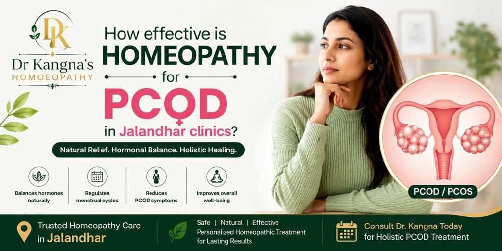 How Effective Is Homeopathy for PCOD in Jalandhar Clinics