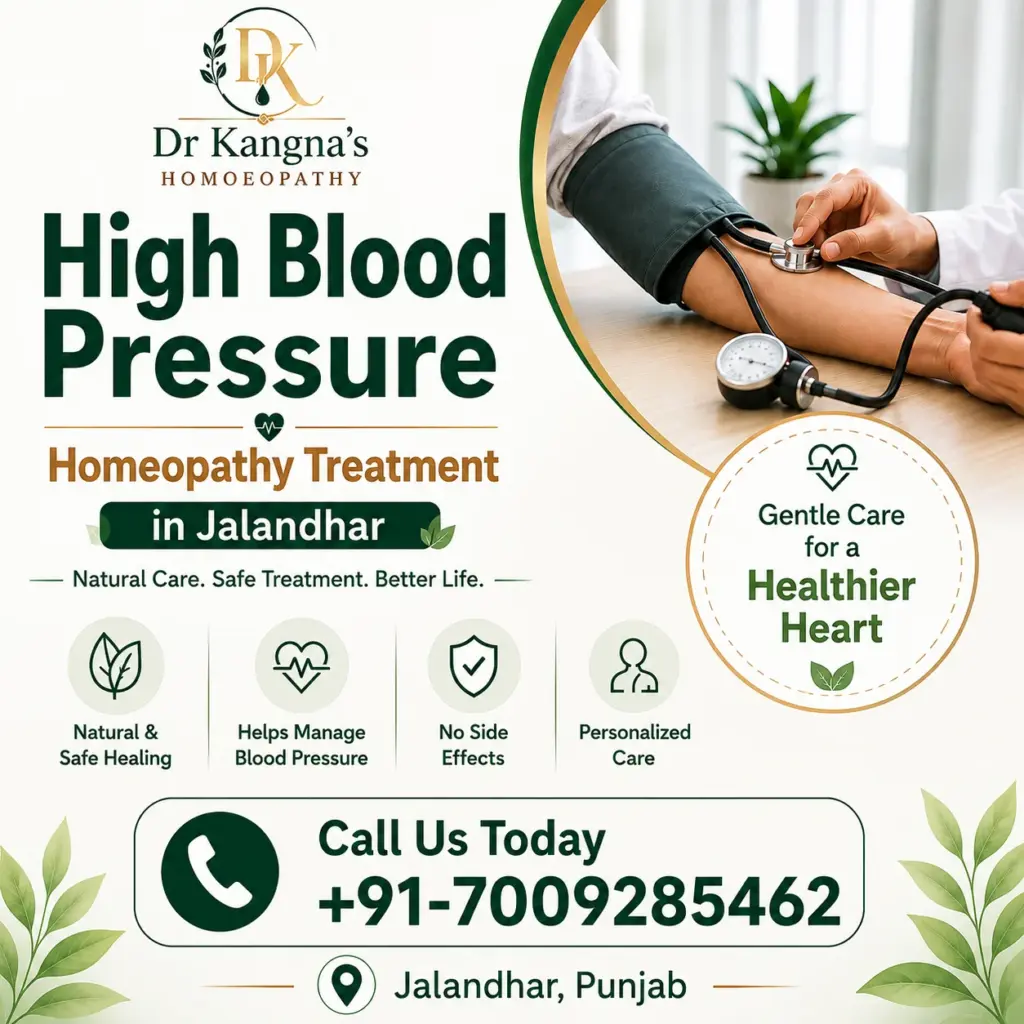 High Blood Pressure Homeopathy Treatment Jalandhar