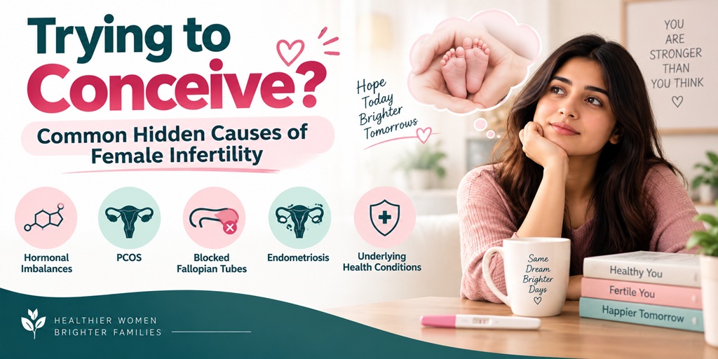 Trying to Conceive Common Hidden Causes of Female Infertility
